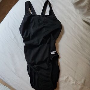 Speedo Women's Black One-Piece Swimsuit